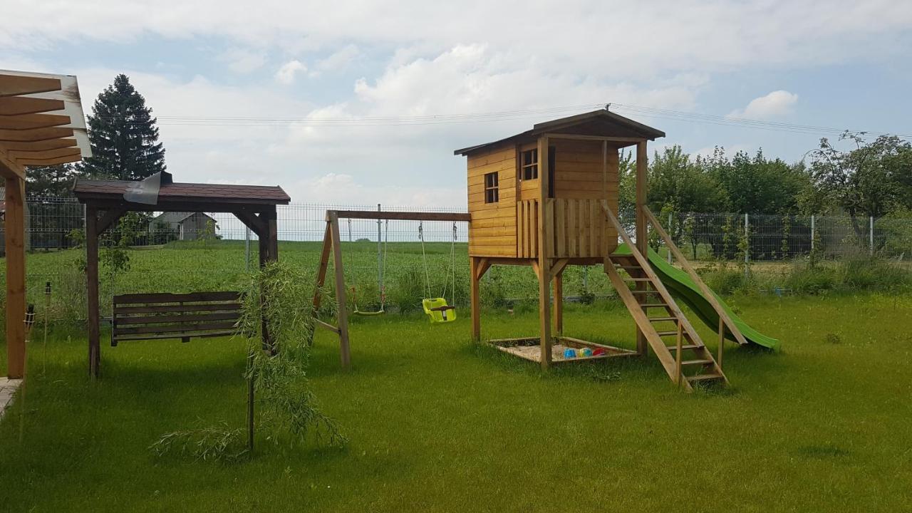 Domki Nad Nieliszem - Dom Brzozowy Esterno foto